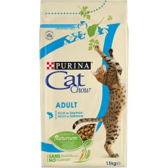 Cat Chow Adult - Riche En Saumon 3kg - Purina