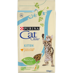 Cat Chow Kitten - Riche En Poulet 1,5kg - Purina