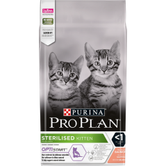 OptiStart Kitten Sterilised - Riche En Saumon 1,5kg - Pro Plan