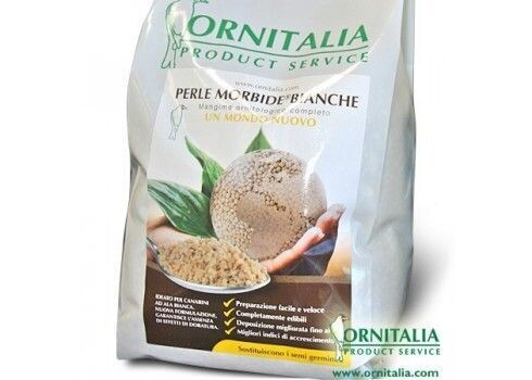 Ornitalia Perle Morbide Bianche 800g
