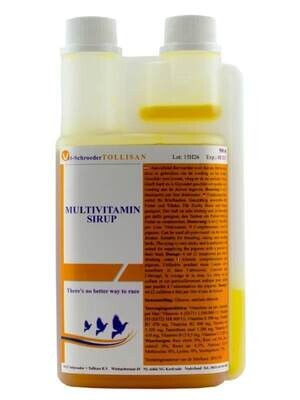 Multivitamine sirop 500 ml -Tollisan Schroeder Multivitamine sirop 500 ml -Tollisan Schroeder