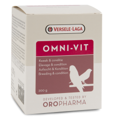 Omni-Vit Poudre 200g - Versele-Laga Oropharma Omni-Vit Poudre 200g - Versele-Laga Oropharma