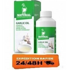 Garlic Oil huile d'ail 200 ml - Natural