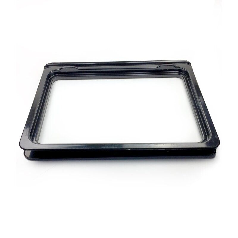 Einbaurahmen mit Regenrinne ABS 650 x 425 mm für Wartungsklappe