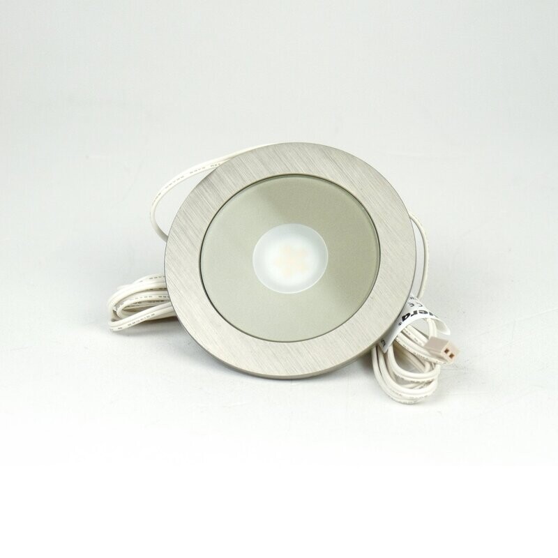 Einbaustrahler Edelstahl warmweiß AR 78-LED