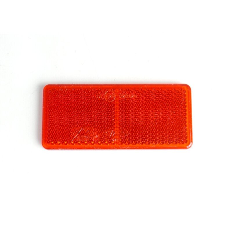 Rückstrahler rot 94 x 44 mm