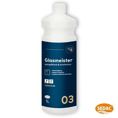 Glasreiniger "Glasmeister" spiegelblank & streifenfrei 1l
