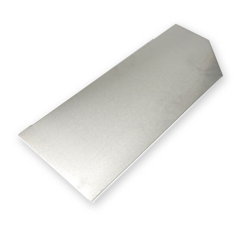 Trennblech zwischen Fritteuse und Bainmarie 620 x 348 mm