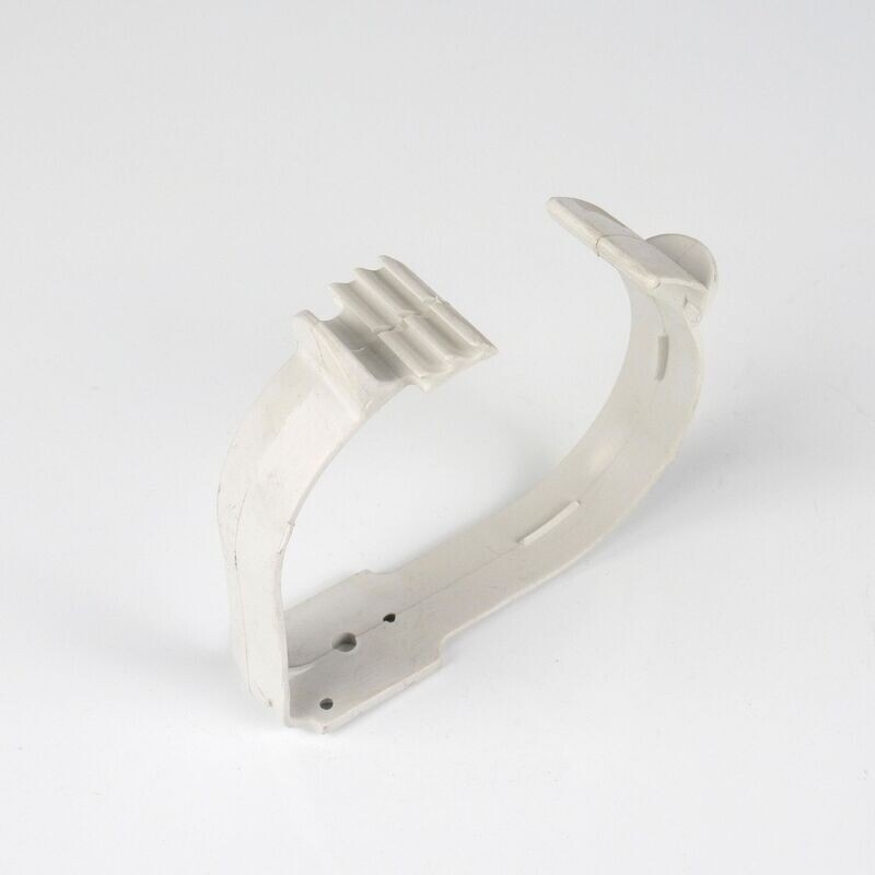 Schelle Lüfterrohr 65 mm grau