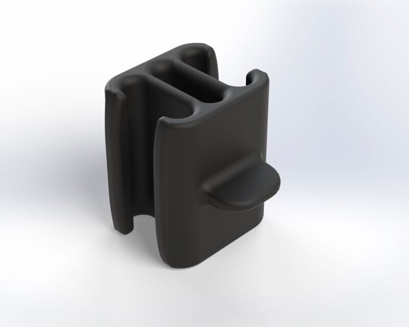 3D Seitenblendenarretierung loses Stück