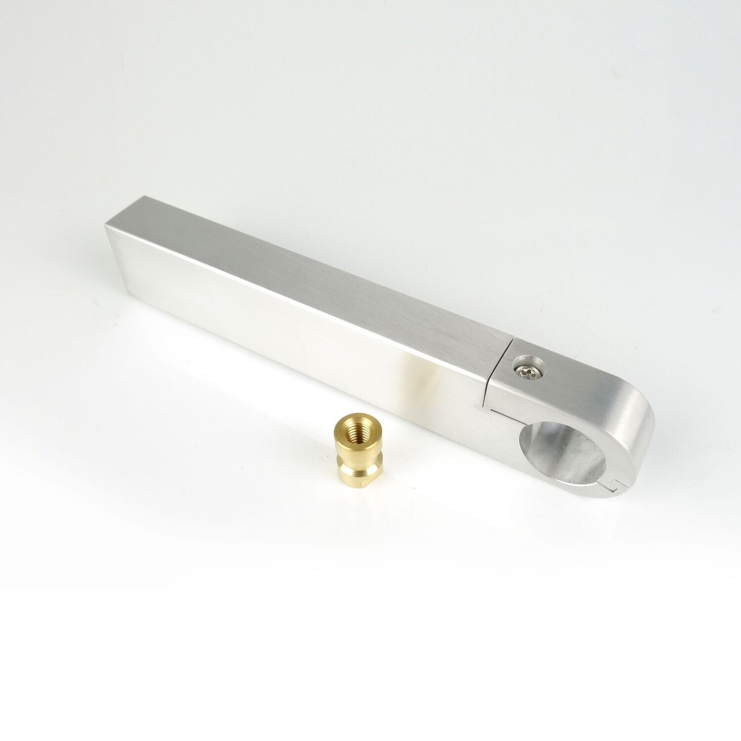 Wandkonsole für Ladengehänge 200 mm eloxiert