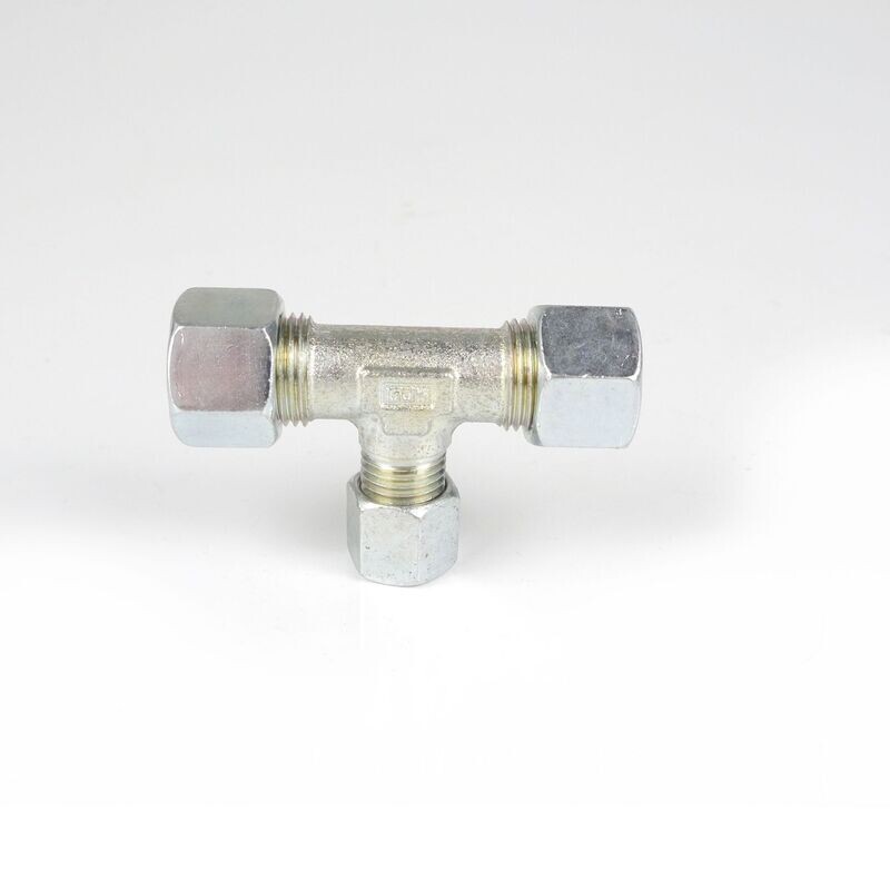 Verschraubung TR 12 x 8 x 12 mm verzinkt