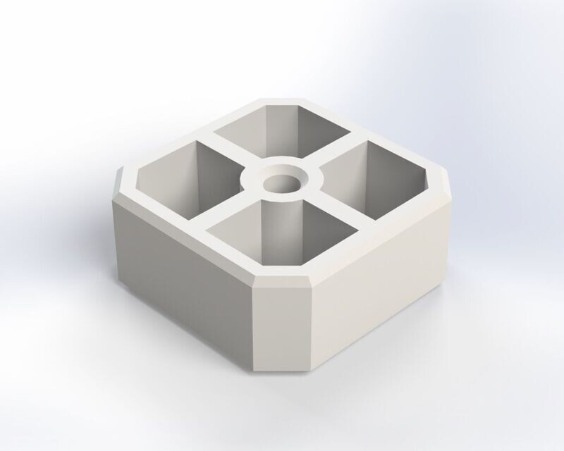 3D Arretierungsfuß