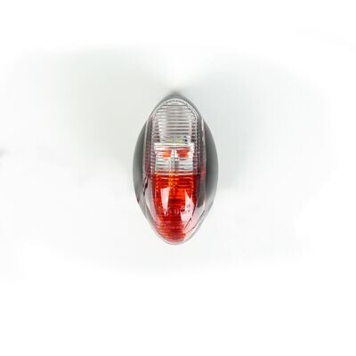 LED-Umrissleuchte 10-30 V DC rot/weiß