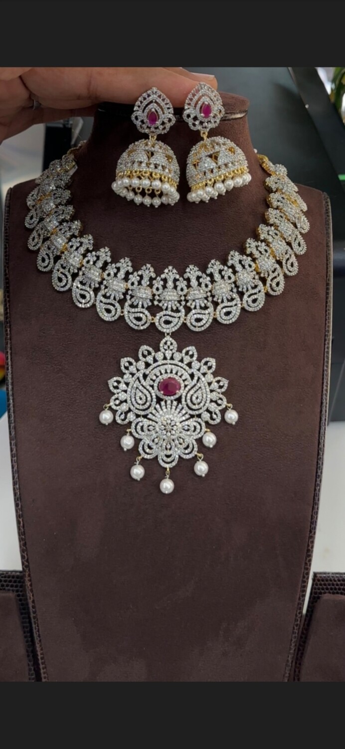 Silver necklace