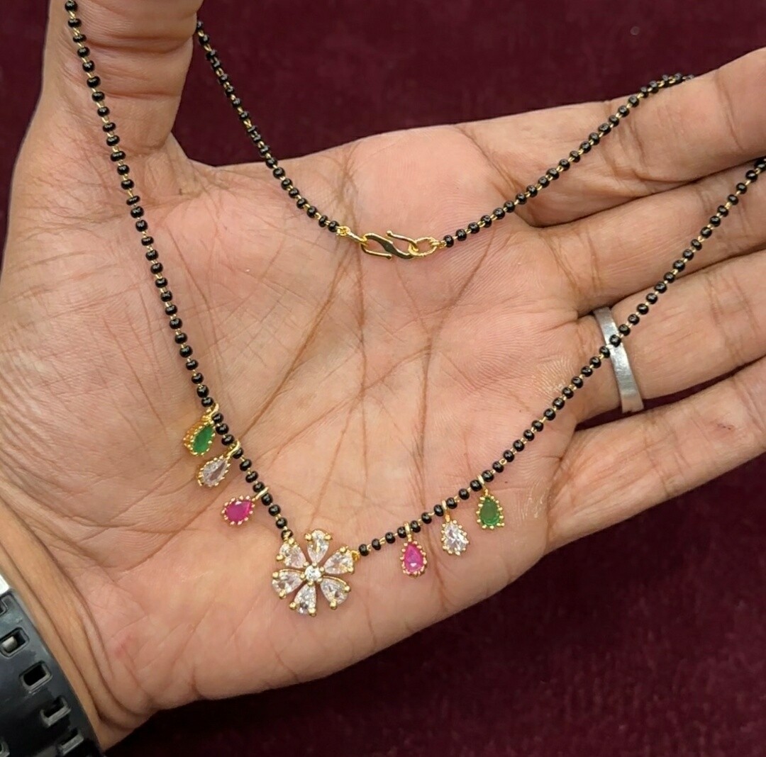 Black beads