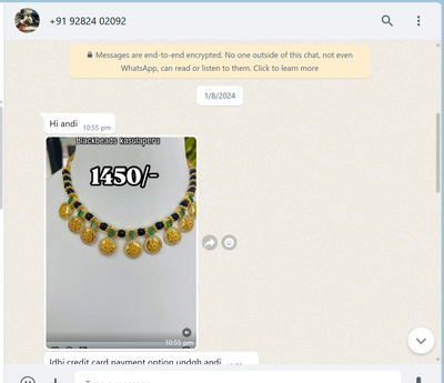 Beads kasu set