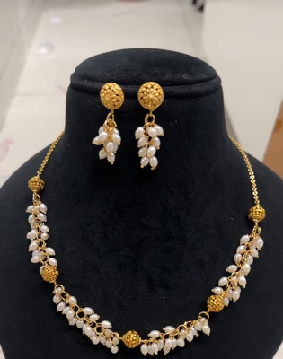 Pearl Nakshi set