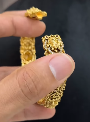 Openable nakshi kada bangle