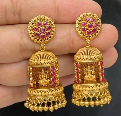 Lakshmi Devi earrings