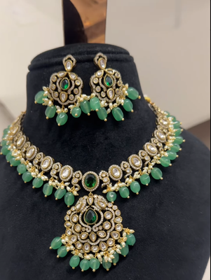 Victorian Moissanite stone set