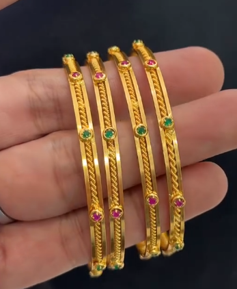 Stone bangles
