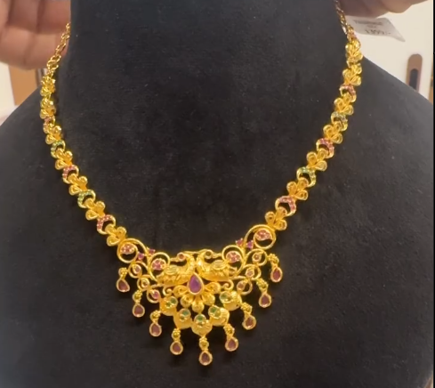 1 gram gold necklace