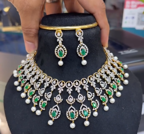 Cz Necklace set
