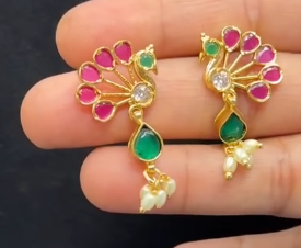 Judav kundan earrings