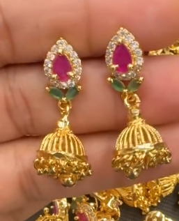 Microplated Jhumkas