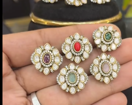 Moissanite studs