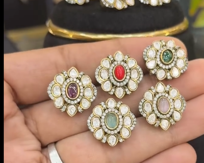 Moissanite studs