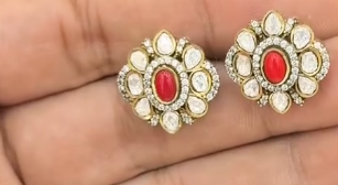 Pagadam moissanite studs