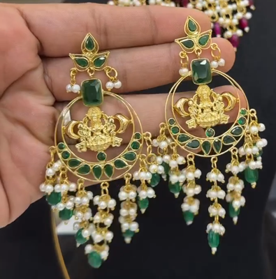 Gold replica Chaandbali