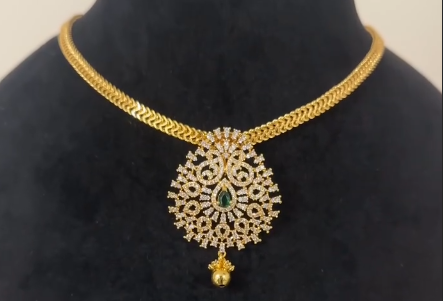 Diamond style choker set
