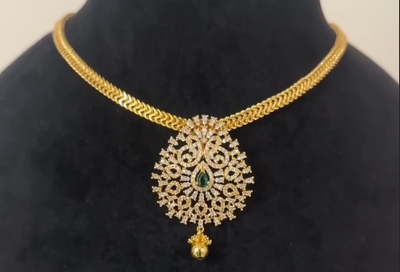 Diamond style choker set