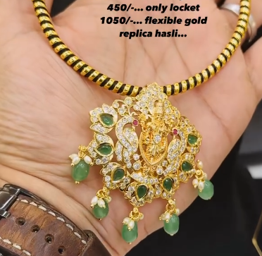 Hasli chain with locket set