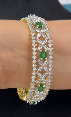 CZ stone bangles