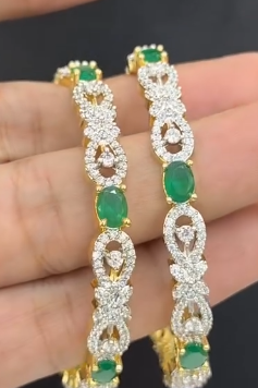 CZ stone bangles