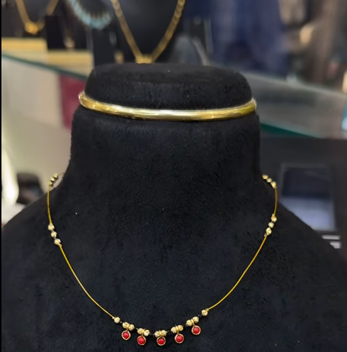 Invisible chain with drops