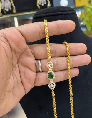 * Side locket chain