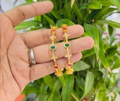 * CZ stone Bangles (2.4 size )