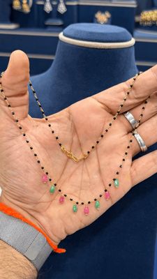 Blackbeads - 18 Inches