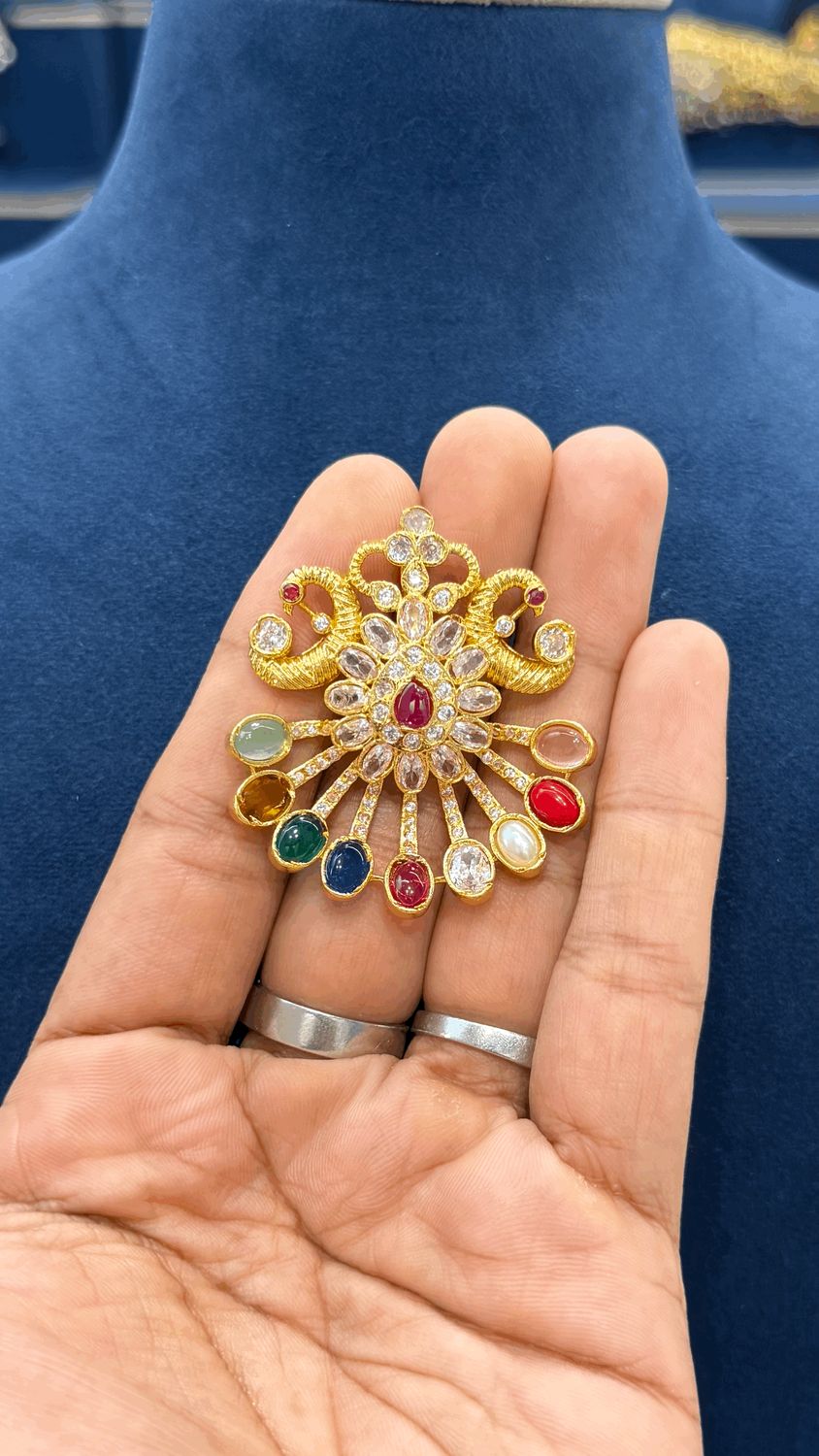 Navaratna Locket Navaratna Locket