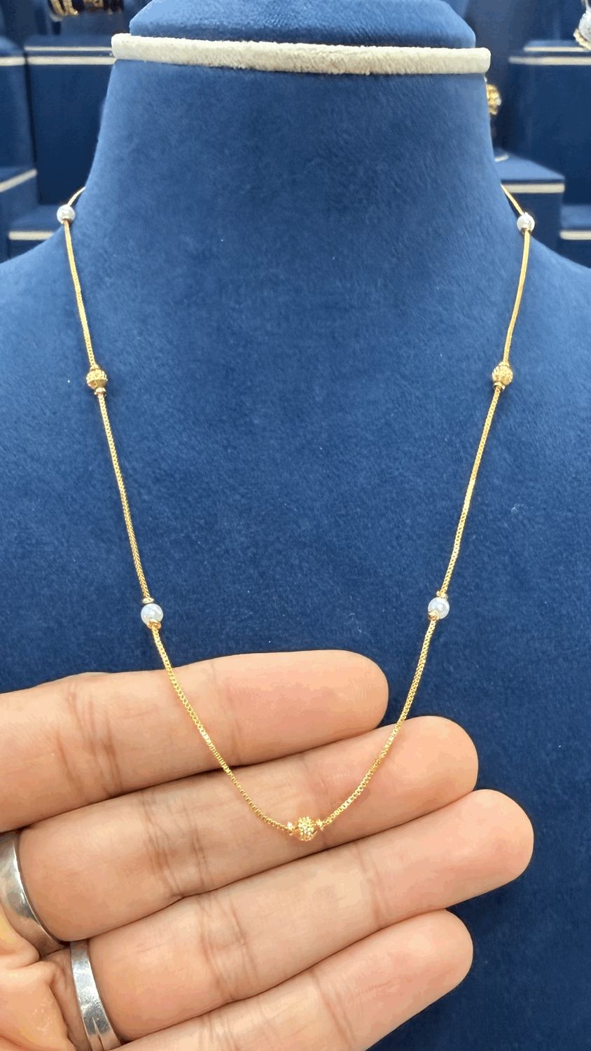 Daily Wear Chain - 18 Inches Daily Wear Chain - 18 Inches