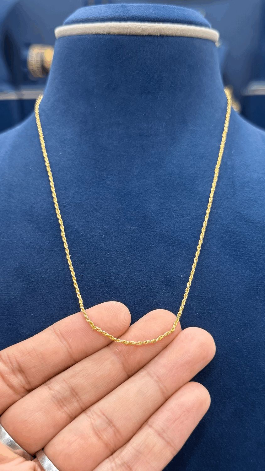 Daily Wear Chain - 18 Inches Daily Wear Chain - 18 Inches