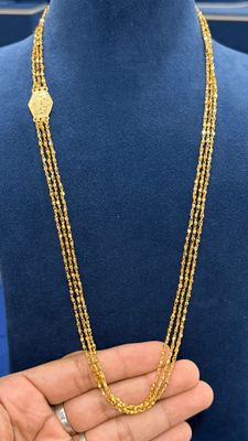 3 Lines Side Locket Chain