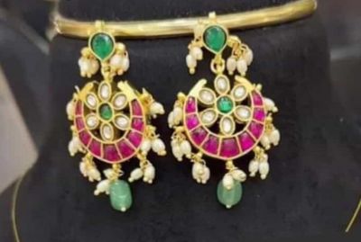 Jadau Ear rings