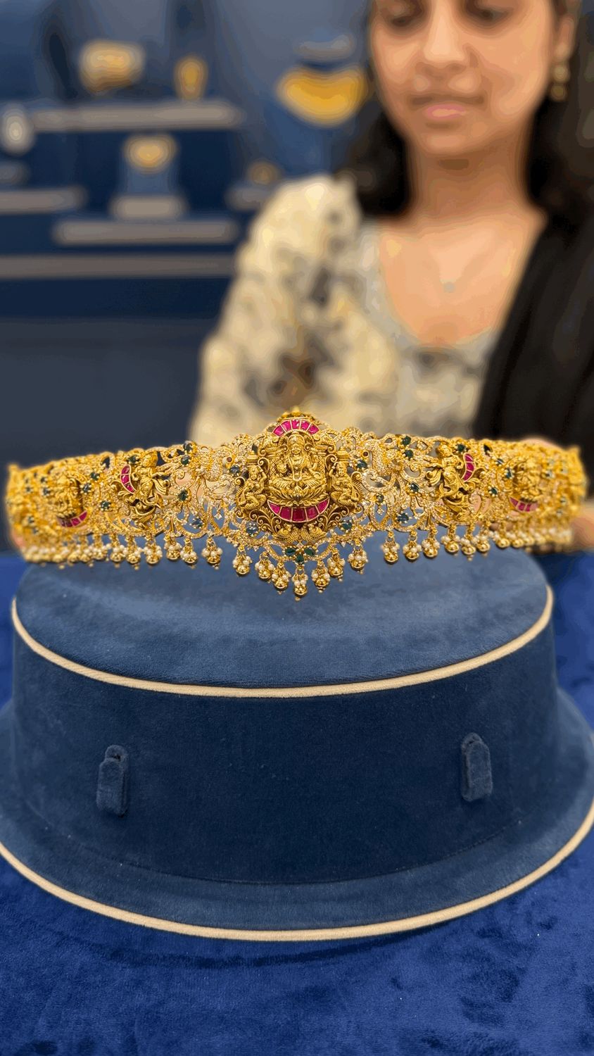 3D Jadau Kundan Vaddanam for Adults 3D Jadau Kundan Vaddanam for Adults