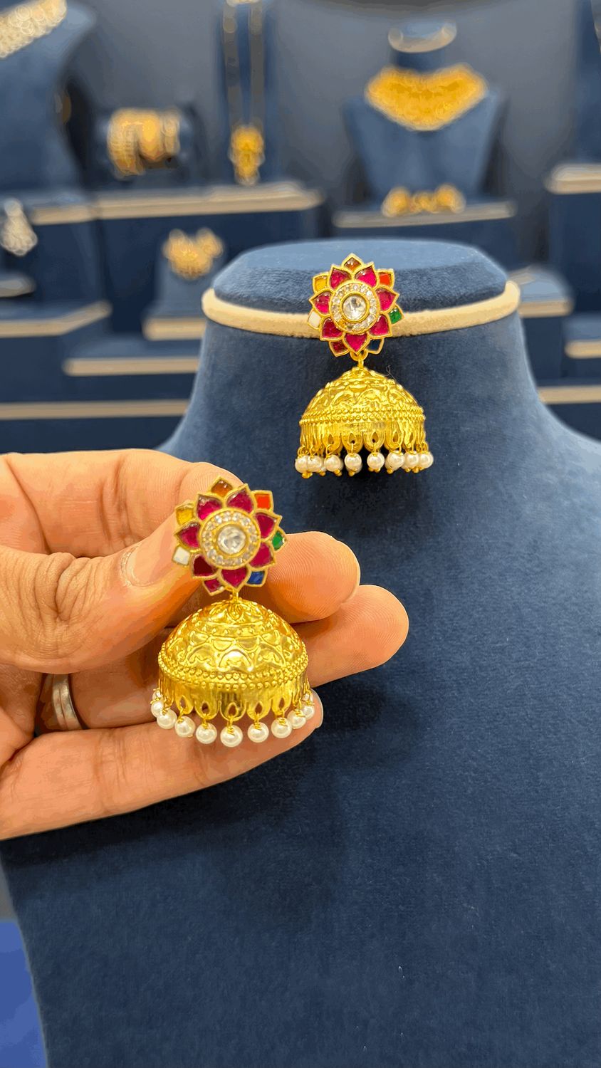 Jadau Earings Jadau Earings